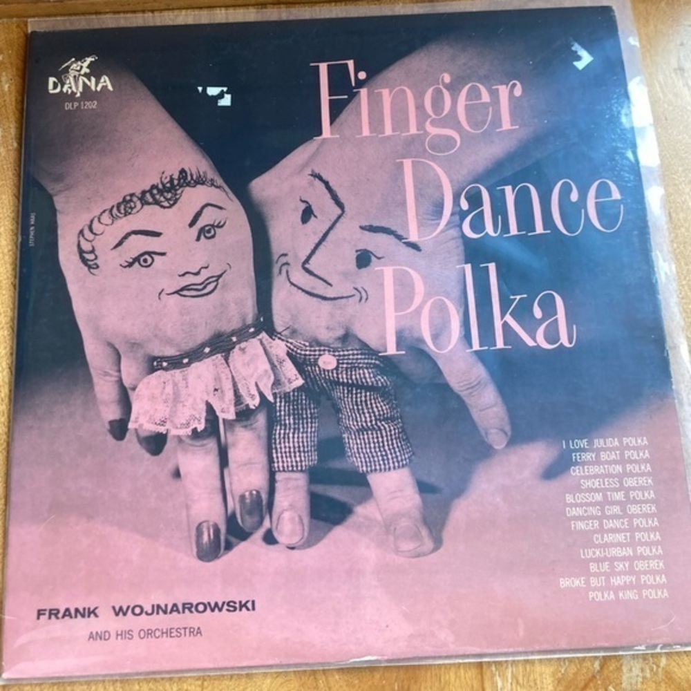 🖐️🕺🖐️🕺 FINGER DANCE POLKA by Frank Wojnarowski  fun! Gag gift white elephant